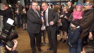 Limburgerhof Wahlsieg Andreas Poignèe neuer Bürgermeister [upl. by Asikal]