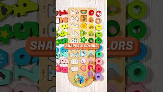 Colors amp Shapes for Preschoolers  Educational Games for Kids shorts [upl. by Eadrahs6]