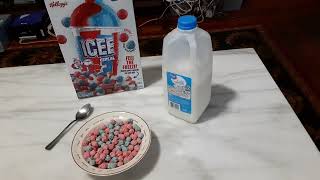 Game Nexus Cereal Review Icee Cereal 2023 Kelloggs [upl. by Pelage]