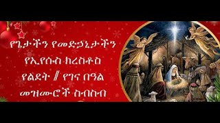 የገና ልደት በዓል መዝሙሮች ስብስብ  Best Orthodox Tewahedo Mezmur Lidet Ethiopian Orthodox Tewahedo Mezmur [upl. by Clava720]