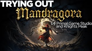 Trying Out Mandragora Mandragora Demo Gameplay [upl. by Eveline940]