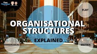 Organisational Structures Explained [upl. by Anilatac]