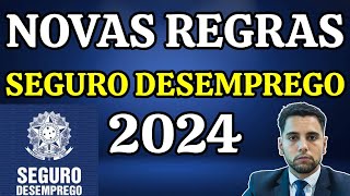 NOVAS REGRAS SEGURO DESEMPREGO 2024 [upl. by Einuj]