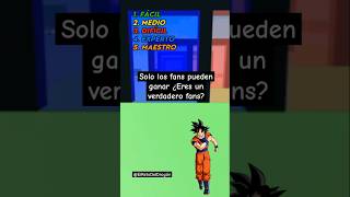 ¡Solo Los Guerreros Superan Este Desafío ¿No Digas lo Mismo Que Yoshortyoutube dragonball goku [upl. by Eiznekam]