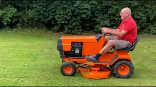 Westwood T1600 tractor ride on mower restoration  cutting grass [upl. by Mattox442]