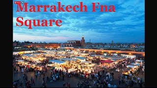 MARRAKECH Jemaa El Fna Square At Night [upl. by Gillead]