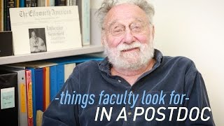 Things Faculty Look for in a Postdoc [upl. by Khanna391]