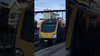 195005 with an Ilkley departing Leeds [upl. by Sherurd]