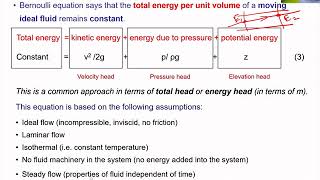 Bernoulli Equation [upl. by Asaph428]