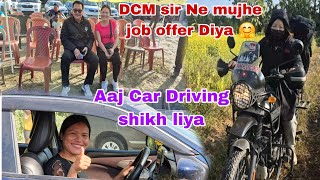 Car driving shikh rhi hun   Live car 🚗 Offroading dekha  Pumin didi Mera Ghar Aaya [upl. by Yekcir]