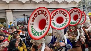 RotseeHusaren Ebikon Fasnacht Luzern 2024 Schmudo Teil 1 [upl. by Anicart226]