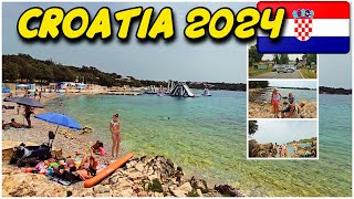 CHORWACJA Odkrywamy plaże blisko Polski  Policja w akcji  Beach Istria Croatia 2024 [upl. by Kumler]