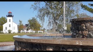 Escanaba Michigan  Sights amp Sounds  Bike Tour [upl. by Carew]