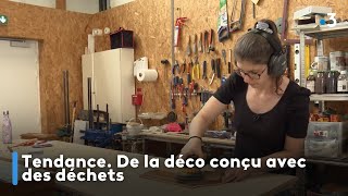 Tendance De la déco conçu avec des déchets [upl. by Enatan]