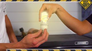 Powering a Lightbulb With Your Hand [upl. by Hahsia879]