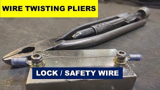 998 Twist wires using Wire Twisting Pliers [upl. by Soisanahta]