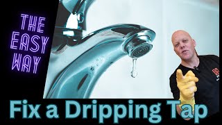 How to Fix a Dripping Tap Valve and Save £££ [upl. by Amalburga]