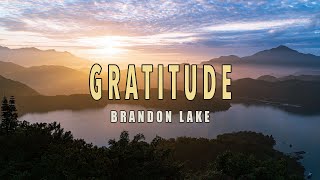 Gratitude  Brandon Lake  Lyric Video [upl. by Eilsew]