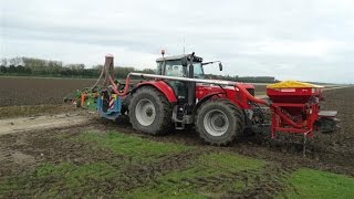 Nieuwe Imants 46vx300 in de Flevopolder met een Amazone kopeg spitten met 4kmh [upl. by Madelin]