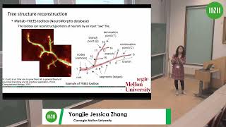 Prof Yongjie Jessica Zhang  Modeling traffic jam and growth process of neurons using [upl. by Aon]