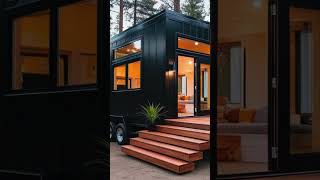 Minimalist Tiny Home Simple Living in 200 Sq Ft 3 relax tinyhouse [upl. by Ahtnams]