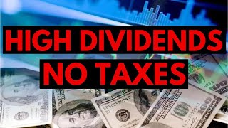 These High Yield Dividends Are Tax Free [upl. by Enortna555]