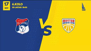 KK Borac WWIN vs HKK Mostar  6kolo  KSBIH  20242025 [upl. by Frulla]