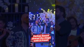 Farhan Saeed Stage Performance quotMaan Bharyaquot with Indian Singer B Praak in Dubai New Year Event 🔥 [upl. by Shimberg]