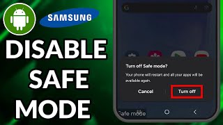 How To Turn Off Safe Mode On Samsung [upl. by Henrie]