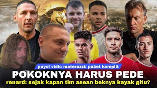 Herve Renard Kok Bisa Indo Punya Bek2 Seperti Itu Mulai dr Puyol Hingga Vidic Kompak Beri Semangat [upl. by Arikal571]