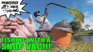 Catching Fish with Vacuum Cleaner DIY Bait Trap  Monster Mike [upl. by Annay]