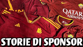 TUTTI GLI SPONSOR DELLA ROMA DALLA NASCITA FINO AI GIORNI DOGGI [upl. by Sass]