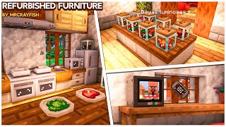 El mejor Mod de Decoracion para Minecraft 121 Furniture Refurbished [upl. by Beghtol]