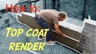 How to plaster outside walls DIY [upl. by Elatia183]