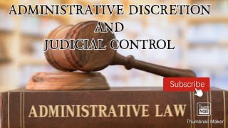 ADMINISTRATIVE DISCRETION amp JUDICIAL CONTROL IN MALAYALAMADMINISTRATIVE LAWവിവേചനാധികാരം [upl. by Sorac]