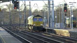 Filming at Ipswich Station and Stabling Point 130214 [upl. by Noram]