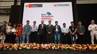 Ceremonia de reconocimiento a ganadores de Beca Permanencia 2018 [upl. by Leduar248]