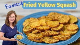 Easy Fried Squash Recipe [upl. by Akeit764]