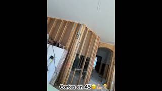 Instalación de Drywall drywall department guanajuato [upl. by Onnem]