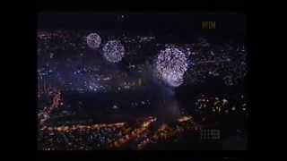 Sydney NYE2004  Reflections On Australiana  Midnight Fireworks [upl. by Shelden937]