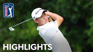 Collin Morikawa shoots 9under 61  Round 1  TOUR Championship  2023 [upl. by Roselin457]