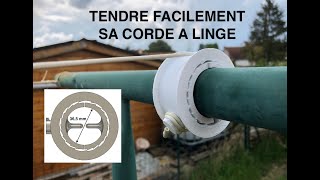 Tendeur pour corde à linge [upl. by Cyprian]