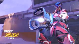 Overwatch  Highlight  Zarya  Volskaya  i56500  Asus Strix GTX 970 4GB Overclocked [upl. by Anoirtac559]