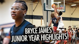 Bryce James  Full Junior Year Highlights LeBron DNA Activated [upl. by Herrick]