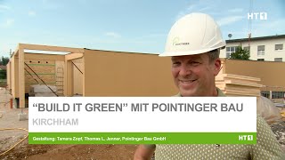 Nachhaltiges Bauen mit Holz Pointinger Bau GmbH setzt auf umweltfreundliche PassivhausBauweise [upl. by Nilsoj]