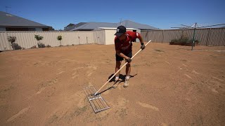 Full Lawn Renovation From Start To Finish  Seeding and Fixing My Lawn [upl. by Limber771]