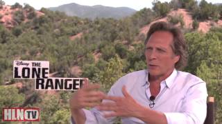 THE LONE RANGER interviews William Fichtner [upl. by Ssidnac]