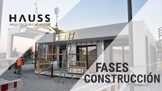 HAUSS MODULAR Fases de fabricación [upl. by Ardnot]