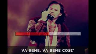 Vasco Rossi  Va Bene Va Bene Cosi VK M2 demo karaoke [upl. by Nawor890]