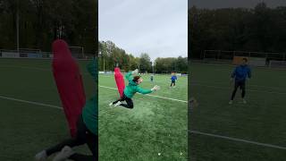 CRAZY CUTBACK REACTIONS 😳 goalkeeper goalkeepertraining [upl. by Mavis846]